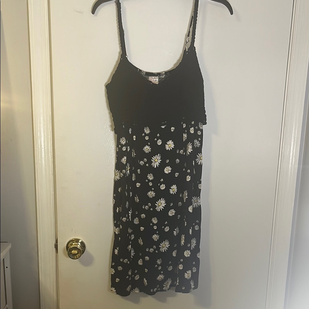 No Boundaries Black Floral Chemise